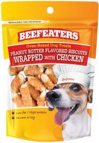 Beefeaters Oven Baked Peanut Butter with Chicken Biscuit for Dogs (size: 13 oz)