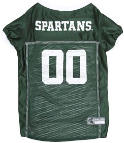 Pets First Michigan State Mesh Jersey for Dogs (size: small)