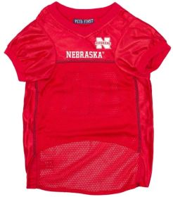 Pets First Nebraska Mesh Jersey for Dogs (size: X-Large)