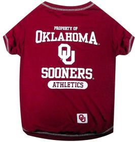 Pets First Oklahoma Tee Shirt for Dogs and Cats (size: small)